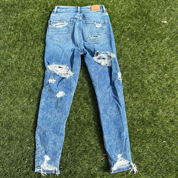 American Eagle Distressed Mom Jean - Picture 2 of 2